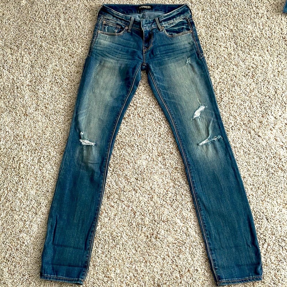 Express skinny jeans